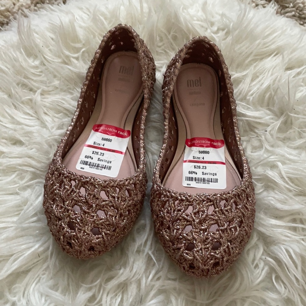 Girls Melissa Glitter shoes